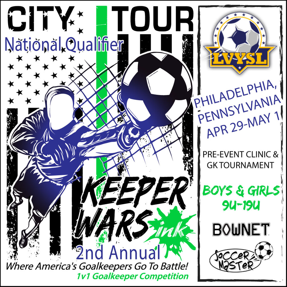 Keeper Wars 1v1 Goalkeeper Showcase & Tournament Coming to Lehigh April 30-May 1