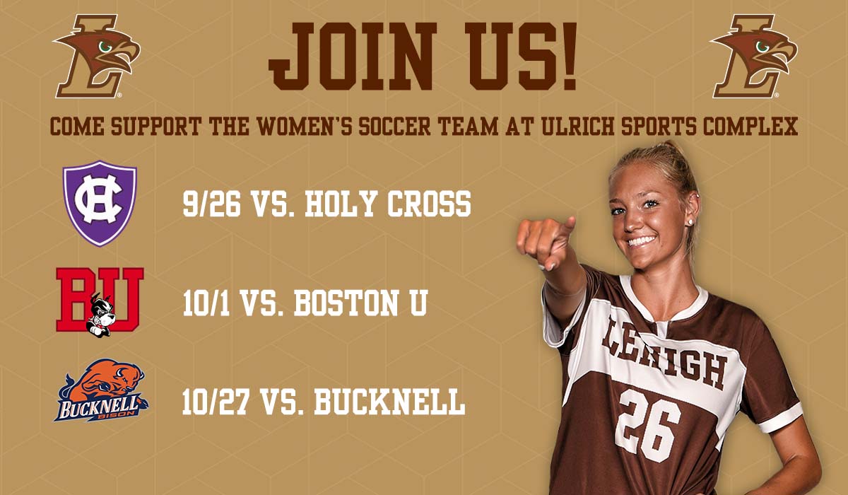 Catch NCAA Division I Soccer Free at Lehigh University